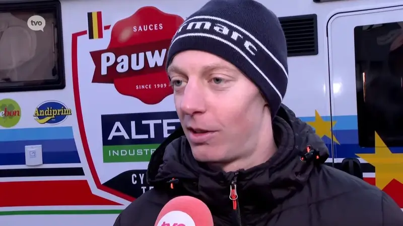 Michael Vanthourenhout (Pauwels Sauzen - Altez Industriebouw) zevende in Dendermonde: "Koers proberen openbreken, hopelijk snel weer meer modder"