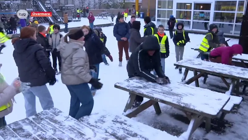 Hoofdafbeelding voor artikel Laatkomers maar ook sneeuwpret…