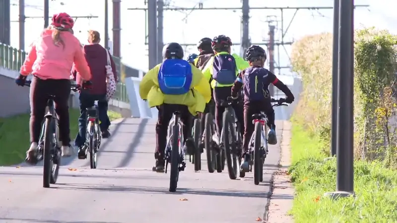 Hoofdafbeelding voor artikel Fietsbrug Gerarda in Sint-Niklaas…