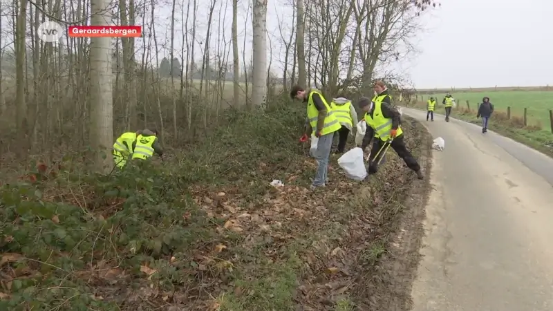 'Giesbaargse zwerfvuiljagers' blijven na sluikstort met autobanden niet bij pakken zitten, al 80 zakken vol afval opgehaald