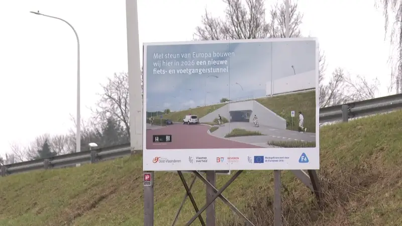 Hoofdafbeelding voor artikel Aanleg van fietstunnel voor…