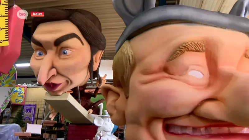 Ministers Demir en Weyts bij 'De Zwisjelmoizen' in Aalst: "Humor en wat meer lachen zal voor iedereen goed doen"