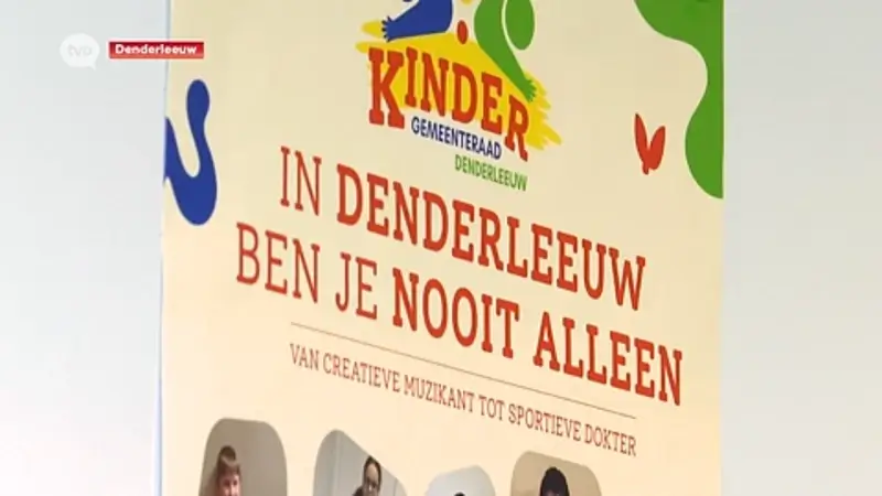 Kindergemeenteraad komt met eerste campagne: 'In Denderleeuw ben je nooit alleen'