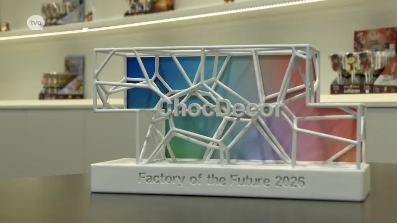 ChocDecor uit Lokeren bekroond met award Factory of the Future