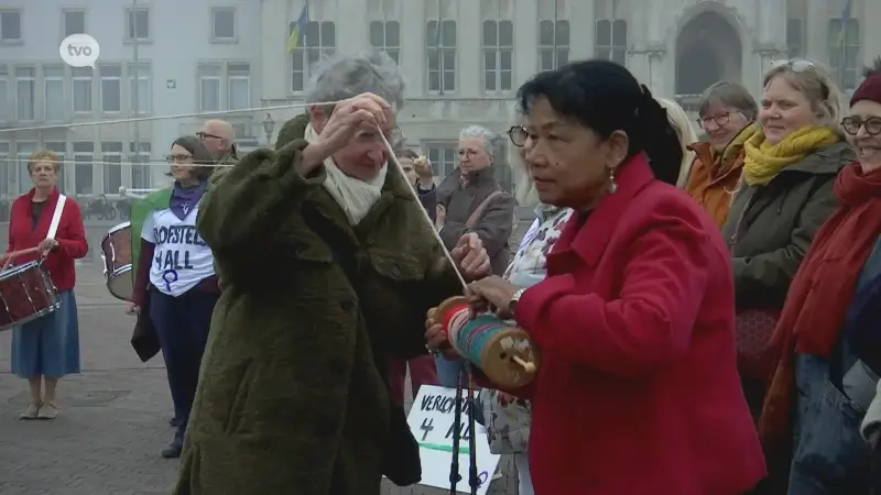 Actie voor rechtvaardige pensioenen en sterke vrouwen op Internationale Vrouwendag