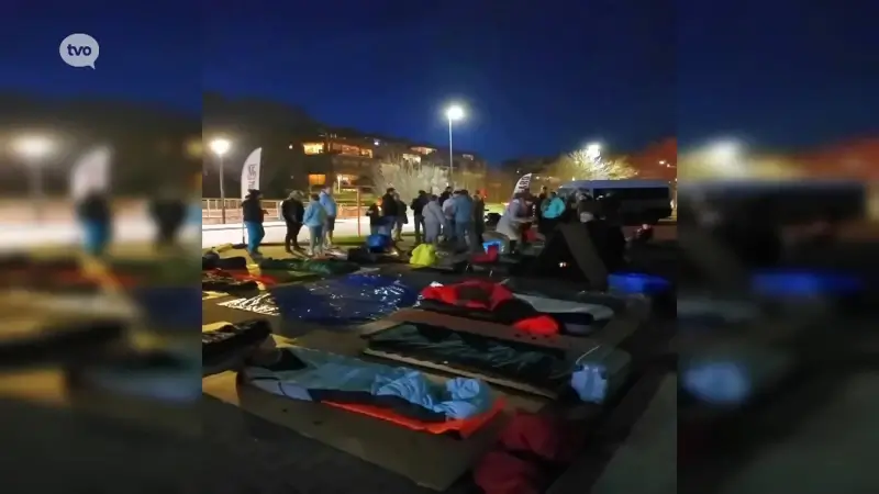 Actie in Lokeren om hulp te vragen voor de tientallen dak- en thuislozen in de stad