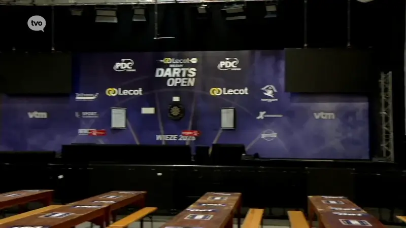 Extra politieinzet voor Lecot Belgian Darts Open in Wieze