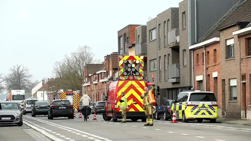 Twaalf appartementen ontruimd na keukenbrand in Beveren, N70 tijdelijk afgesloten