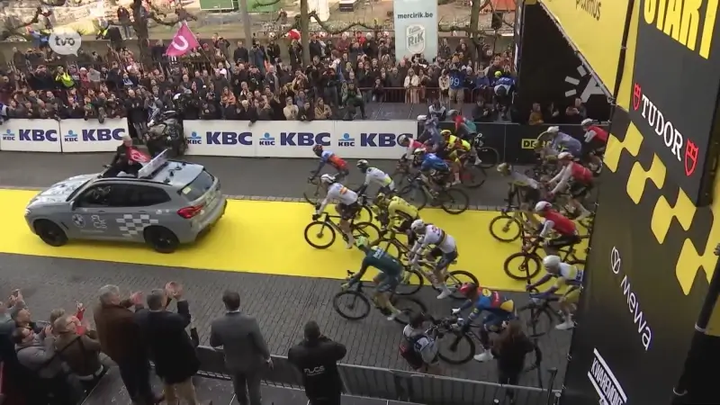 Wil u het peloton zien starten in Antwerpen, kom dan vroeg genoeg: "De koers vertrekt al om 10 uur"