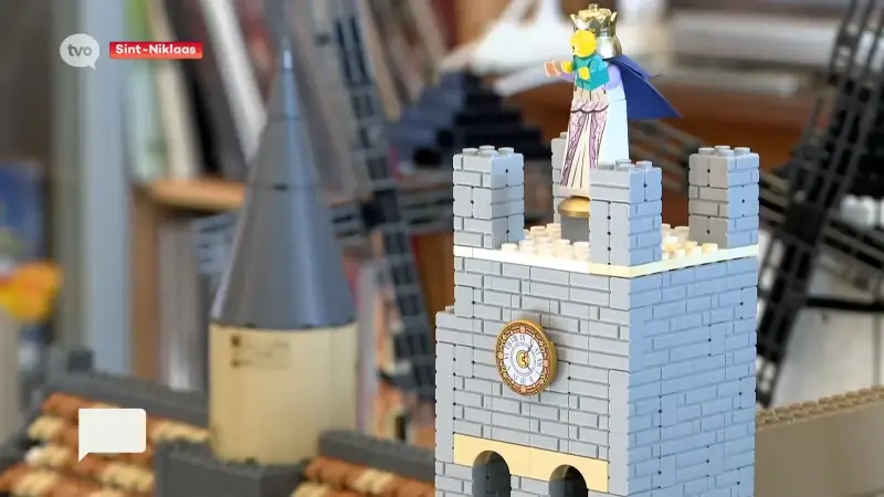 Stijn uit Sint-Niklaas bouwt hele stad na in Lego: "Het volgende? De Grote Markt zelf"