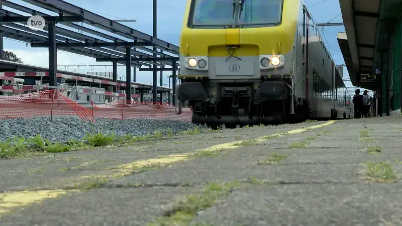 Opnieuw werken aan station Denderleeuw tijdens paasvakantie