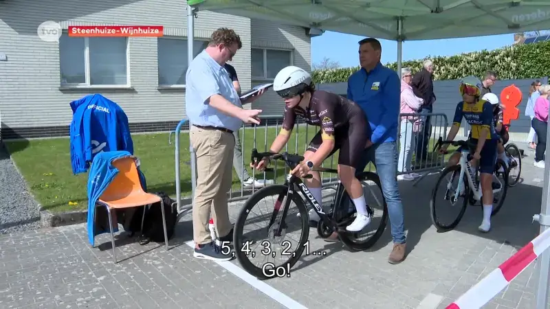 200 jonge renners strijden voor provinciale trui tijdrijden in Steenhuize-Wijnhuize