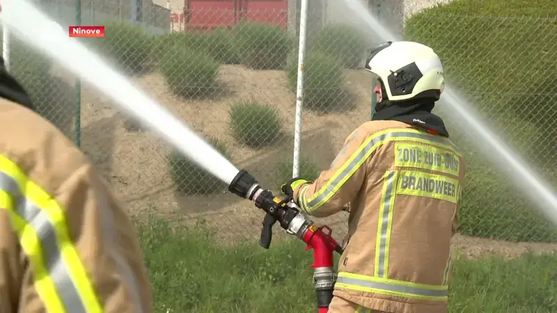 Hoofdafbeelding voor artikel Grootschalige brandweeroefening…