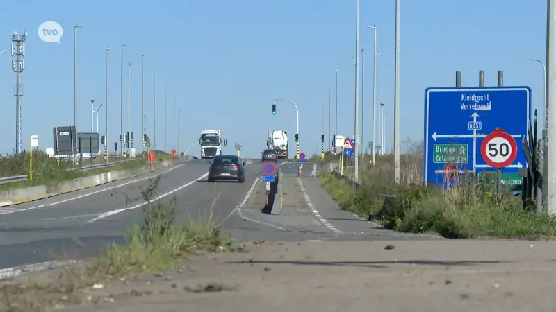 Dit weekend laatste deel van werken op E34 ter hoogte van Sint-Gillis-Waas