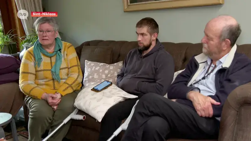 Hoofdafbeelding voor artikel Sint-Niklaas gezin trekt zich…
