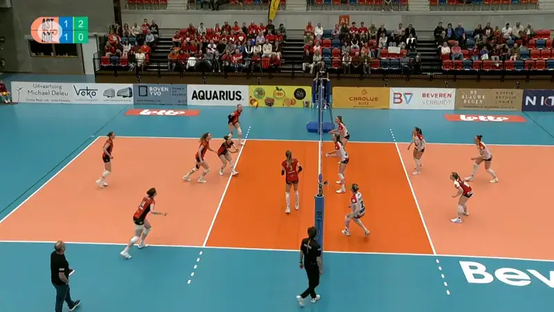 Asterix Avo Beveren zet eerste stapje richting titel na winst tegen Roeselare