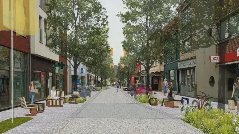 'Groener en veiliger': vernieuwingsplannen voor centrum Geraardsbergen zitten in eindfase