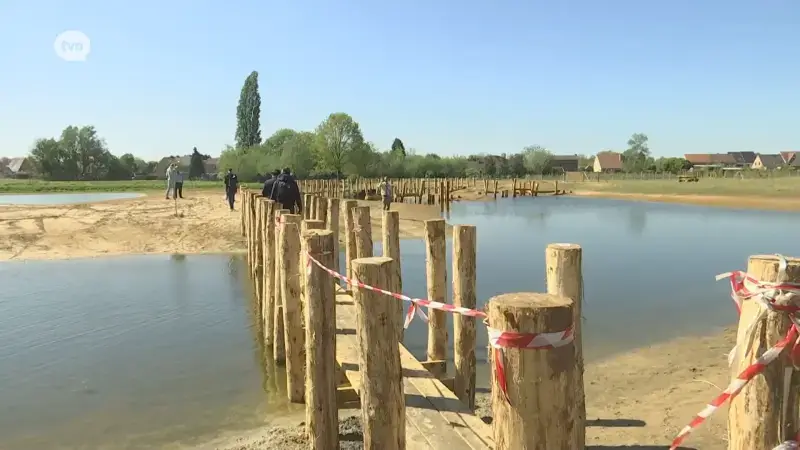 Nieuwe 'speelbeek' in Sinaai combineert overstromingsgebied met waterpret
