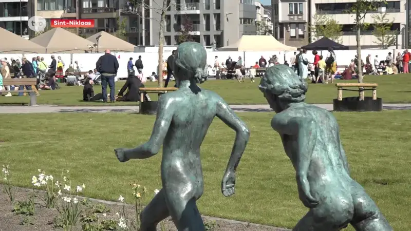 Sint-Niklaas pakt groots uit met groene Grote Markt tijdens lentedrink: "Een grote verbetering"