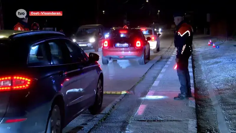 Federale Politie en lokale zones houden grote controleactie in Oost-Vlaanderen