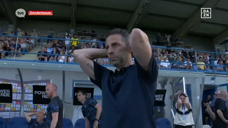 FCV Dender speelt 0-0 gelijk, degradeert en moet op zoek naar nieuwe coach: "Mijn verhaal bij Dender eindigt hier"
