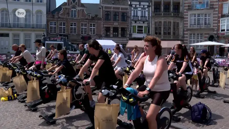 “Spinning for Charity” in Dendermonde zamelt geld in voor goede doelen