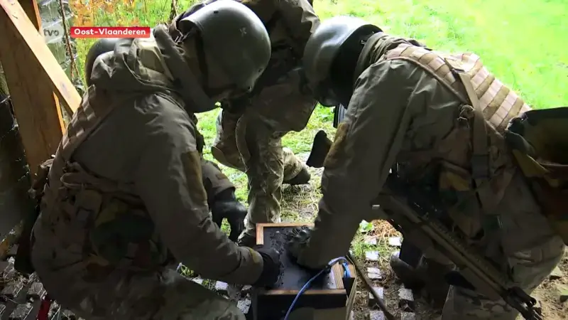 Vier dagen militaire oefeningen in onze regio van Bataljon Jagers te Paard