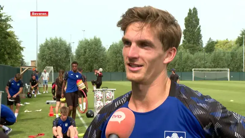 Sieben Dewaele verlengde onlangs contract bij SK Beveren: "Heel blij, hopelijk kunnen we opnieuw iets moois bereiken"