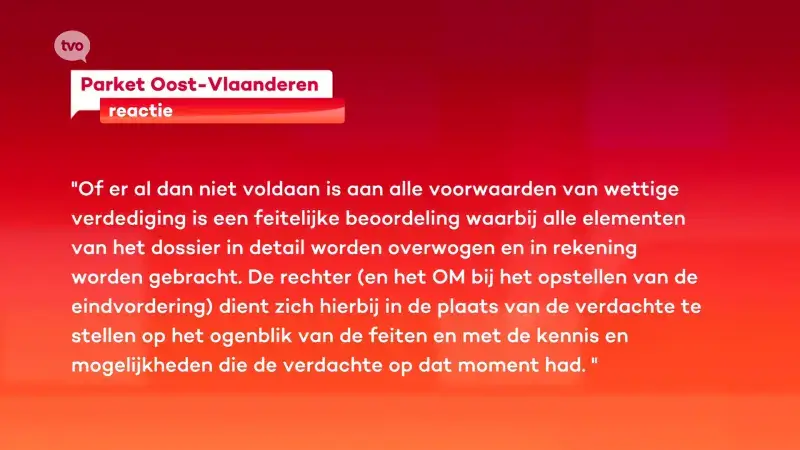 Hoofdafbeelding voor artikel Reactie parket op buitenvervolgingstelling…