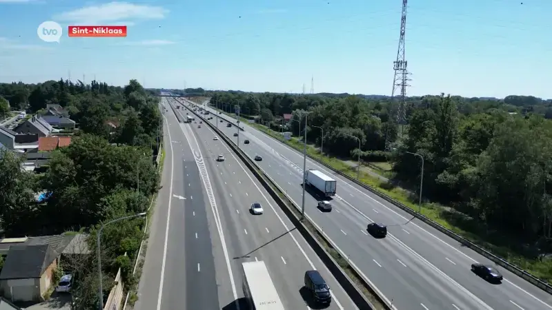 Slechte wegdek op E17 in Sint-Niklaas wordt aangepakt, één week hinder
