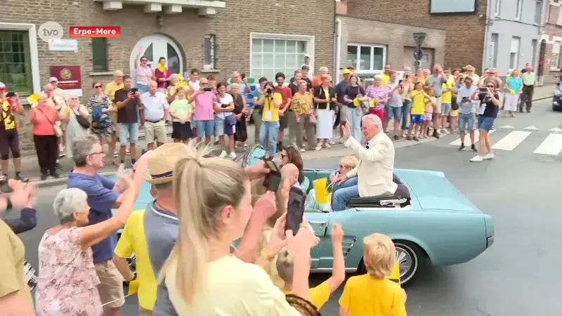 Lucien Van Impe gehuldigd in Erpe-Mere: "Hij betekent zo veel voor ons"