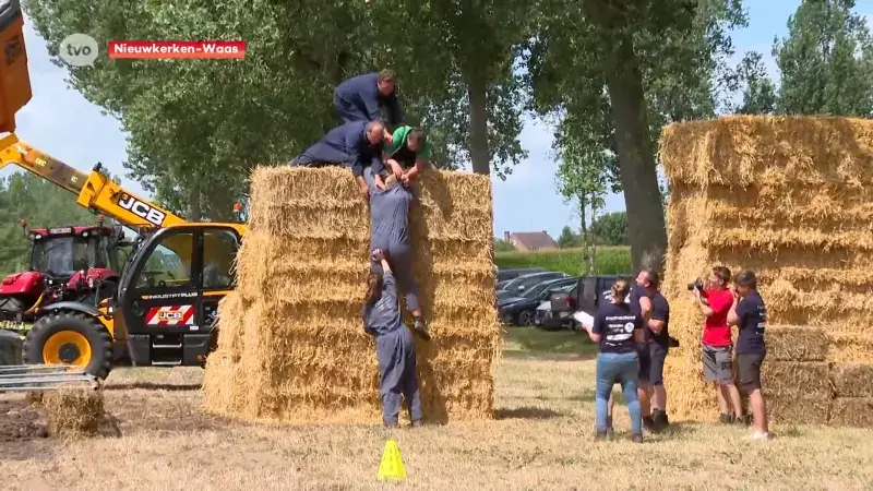 Jonge boeren slaan de handen in elkaar op ludieke wedstrijd: "Het wordt steeds moeilijker in onze sector"