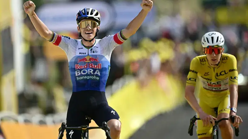 Hoofdafbeelding voor artikel Remco Evenepoel maandag te…