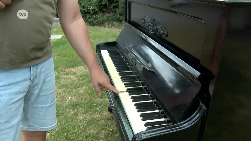 Mysterie in Verrebroek: wat is die piano met een groot vraagteken?