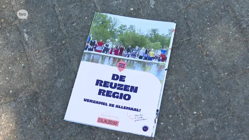 Stickerboek over de meer dan 150 reuzen uit onze regio voorgesteld in Berlare