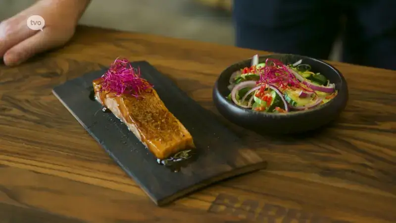BBQ Tip 7: "Zalm op een cederhouten plank"
