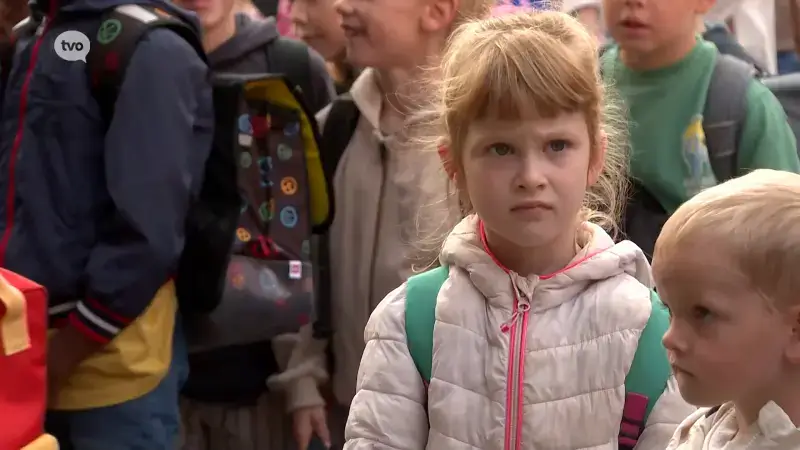 Hoofdafbeelding voor artikel Eerste schooldag in Wetteren:…