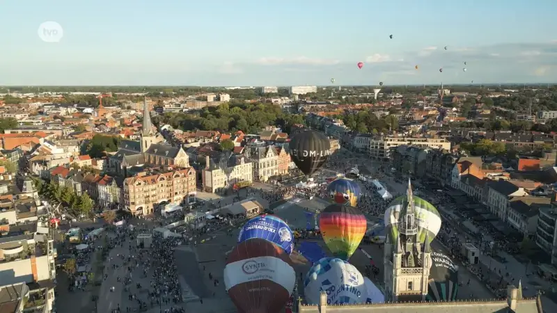 Internationale gasten en leuke 'special shapes' op ballonfestival in Sint-Niklaas