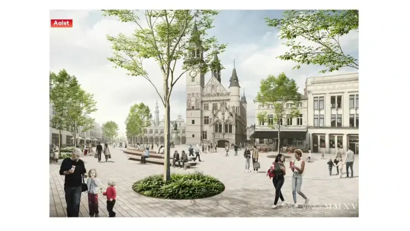 Hoofdafbeelding voor artikel Plannen voor vernieuwing Aalsterse…