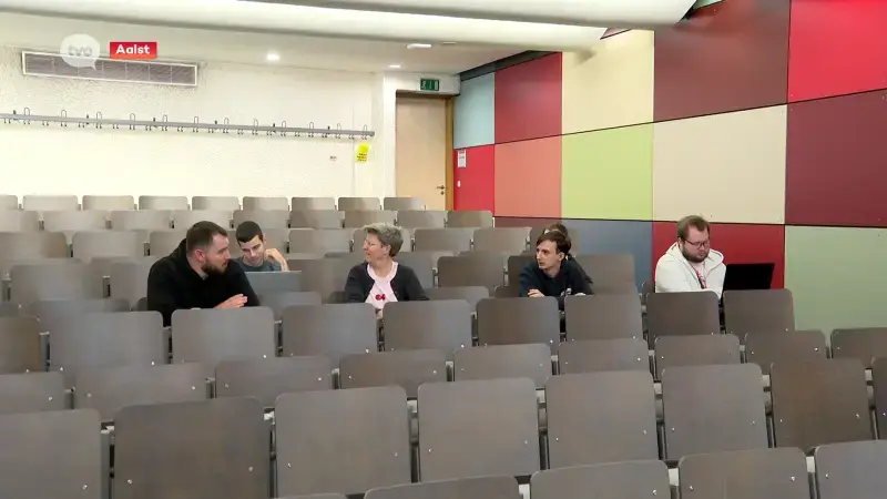 Hoofdafbeelding voor artikel Laatste studenten in HOGENT…