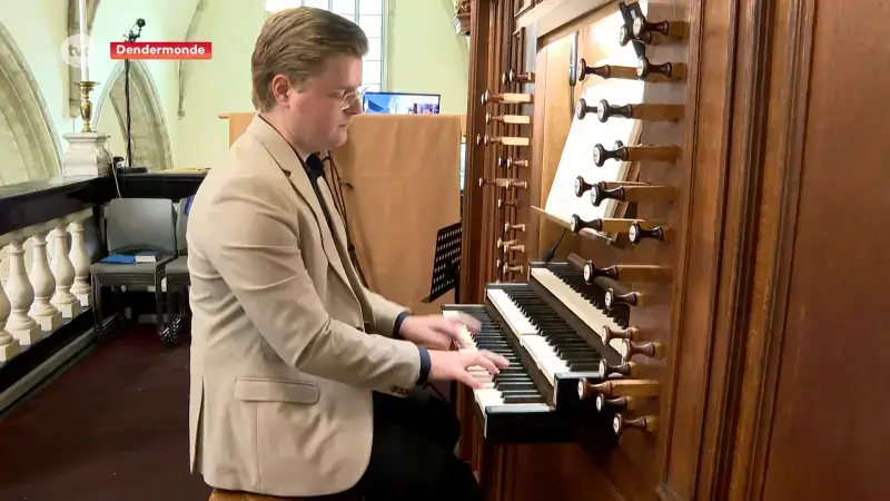 Hoofdafbeelding voor artikel Uniek orgelconcert in Dendermonde…