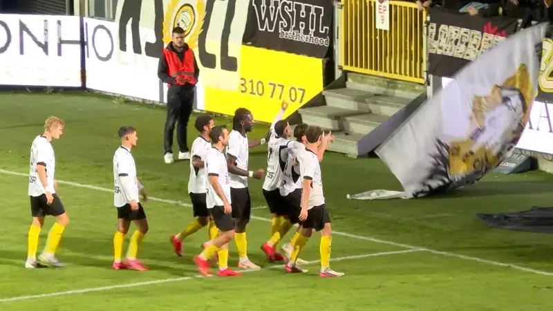 Hoofdafbeelding voor artikel Sam Van Aerschot schiet Sporting…