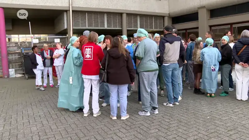Honderdtal personeelsleden AZORG voeren actie tegen mindere arbeids- en loonvoorwaarden: "Frustraties zijn hier heel hoog"