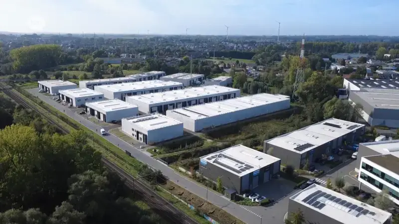 Nieuwe kmo-zone in Denderleeuw 'Wildebeek' geopend met 75 units