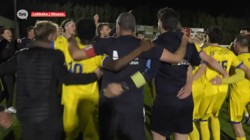 FC Lebbeke wint met 5-0 van KVK Ninove en klimt naar de middenmoot