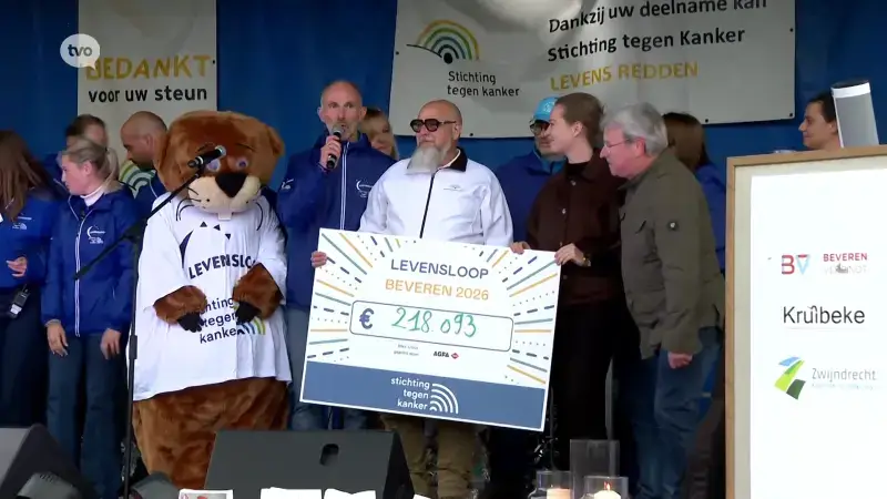 1.800 deelnemers voor strijd tegen kanker op 24-uur durende Levensloop in Beveren