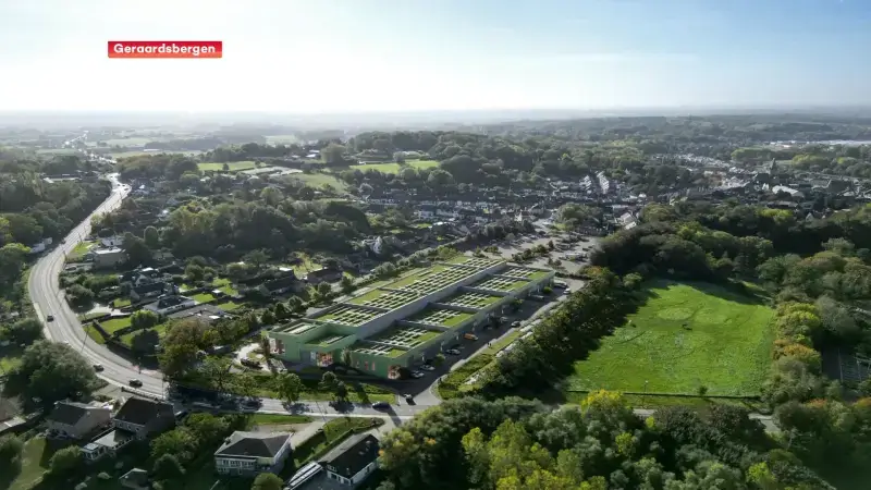 Gesloten winkelcentrum Denderland in Geraardsbergen wordt vervangen door nieuw project met 23 kmo-units