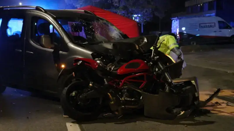 Hoofdafbeelding voor artikel Motard zwaargewond bij verkeersongeval…