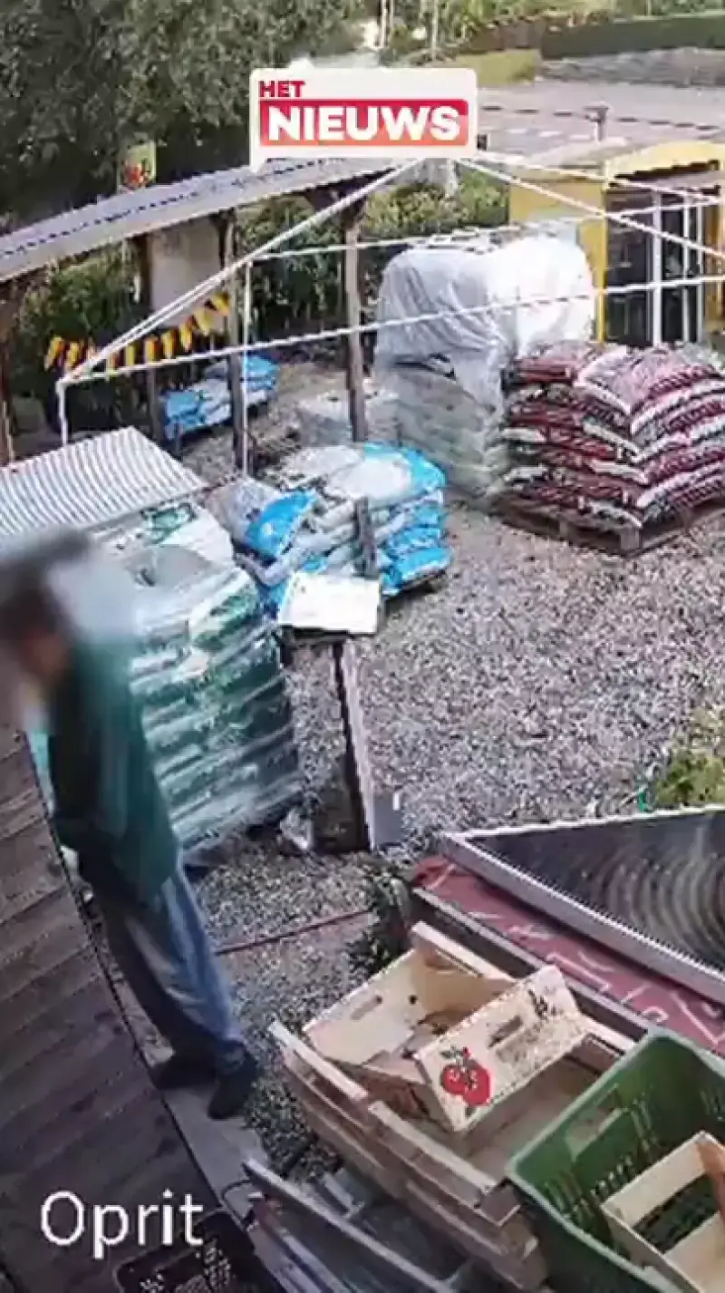 Fruitboer uit Geraardsbergen klist dief na bekijken van camerabeelden